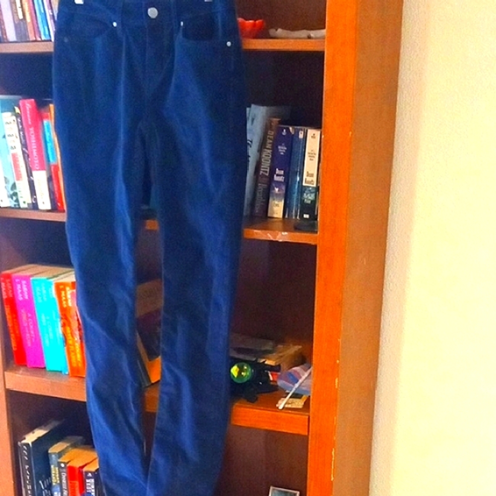 Blue Corduroy Pants